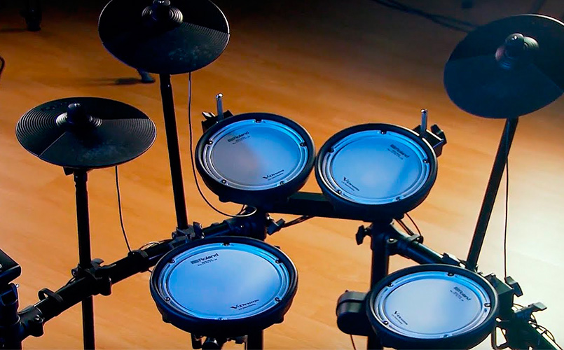 Činelové pady elektronické bicí soupravy ROLAND TD-1DMK V-DRUMS KIT
